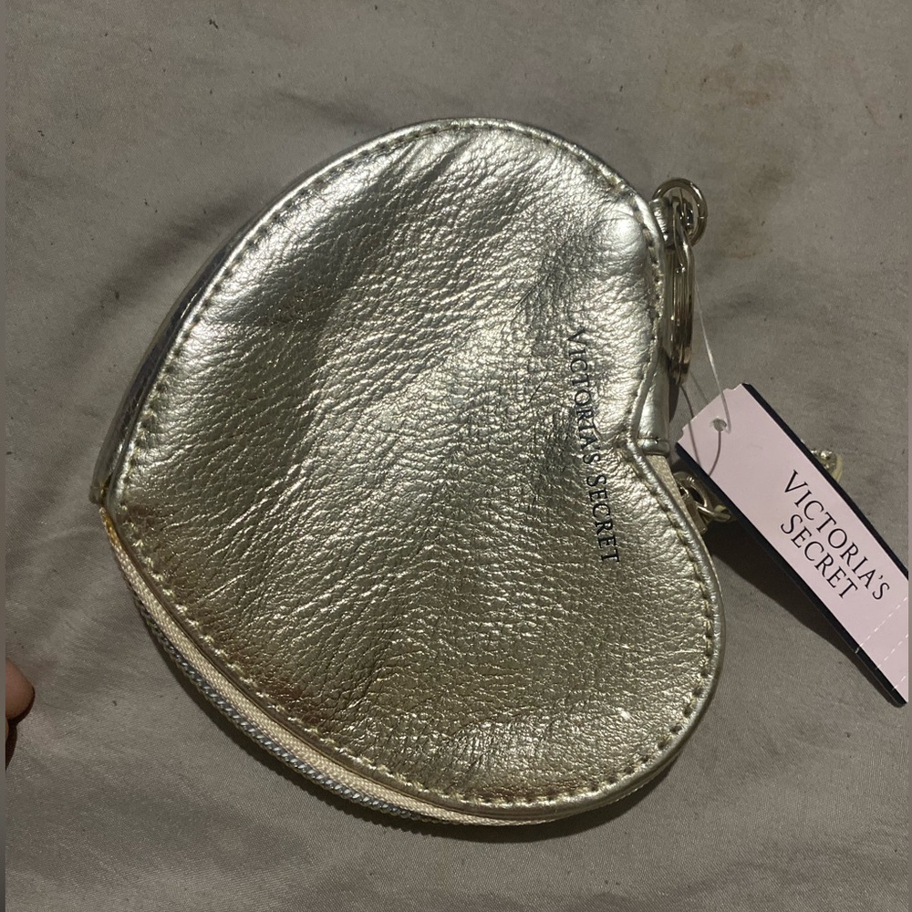 Victoria’s Secret Heart Keychain Coin Purse